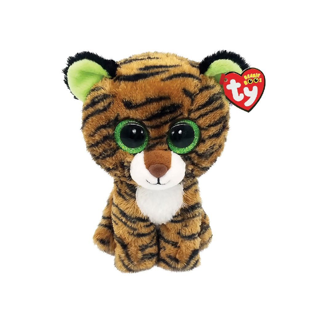 TY beanie boos knuffel tijger tiggy 15 cm