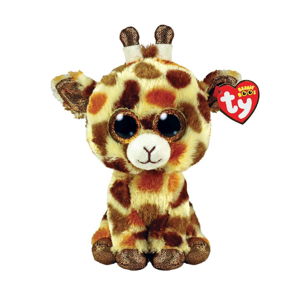 TY beanie boos knuffel giraffe stilts 15 cm