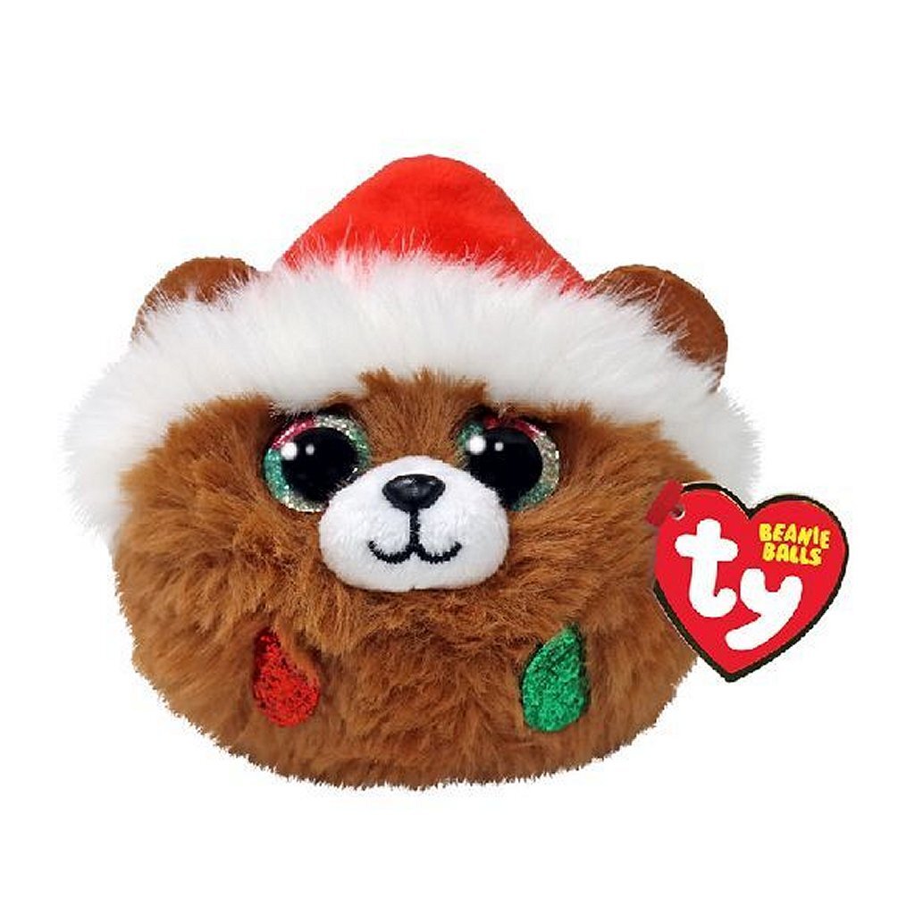 TY beanie balls knuffel winter beer 10 cm
