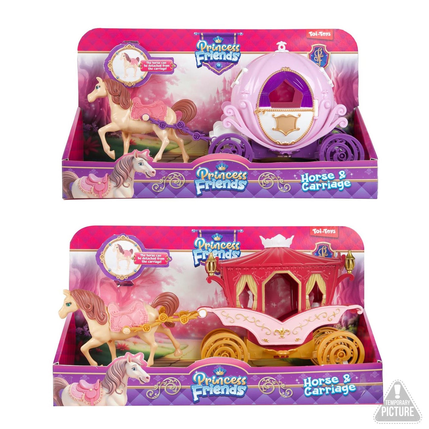 Toi-Toys princess paard met koets