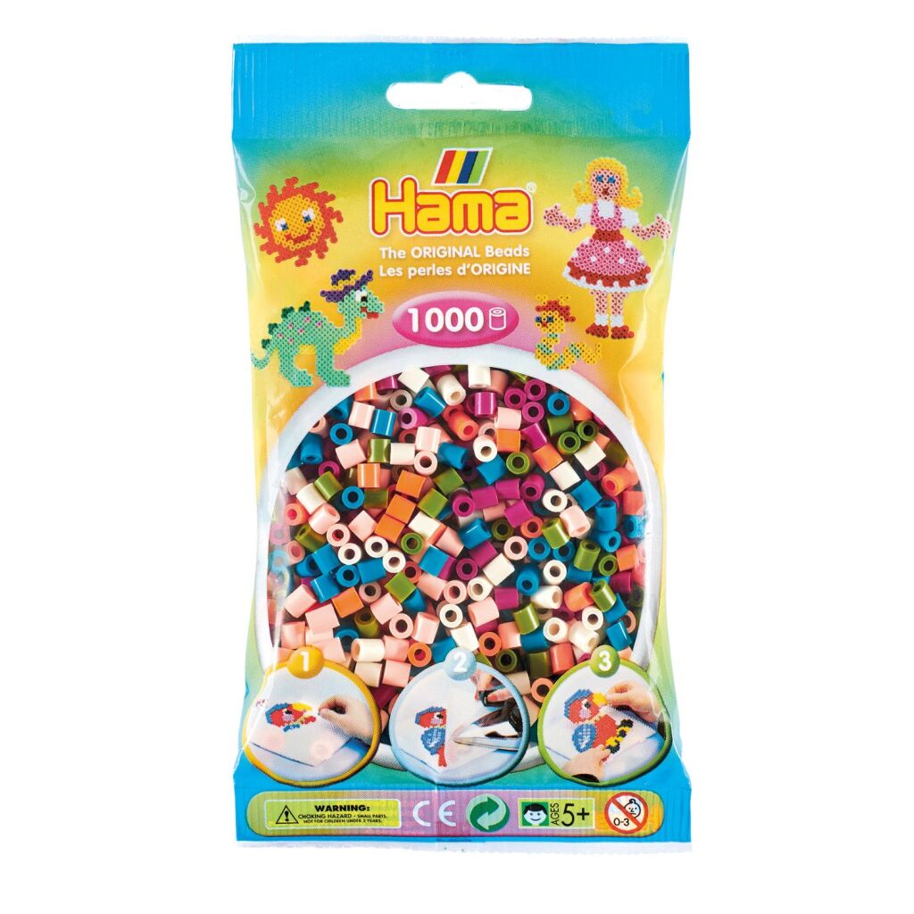 Hama strijkkralen mixed 1000 stuks