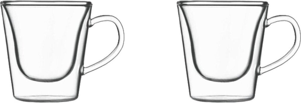 Diversen Luigi bormioli thermic koffie-en theeglas 29,5cl dubbelwandig 2 stuks
