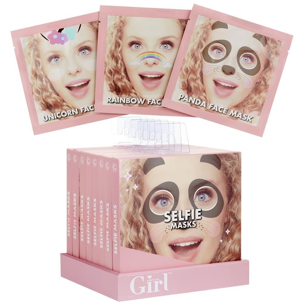 Basic Who #039;s that girl selfie mask