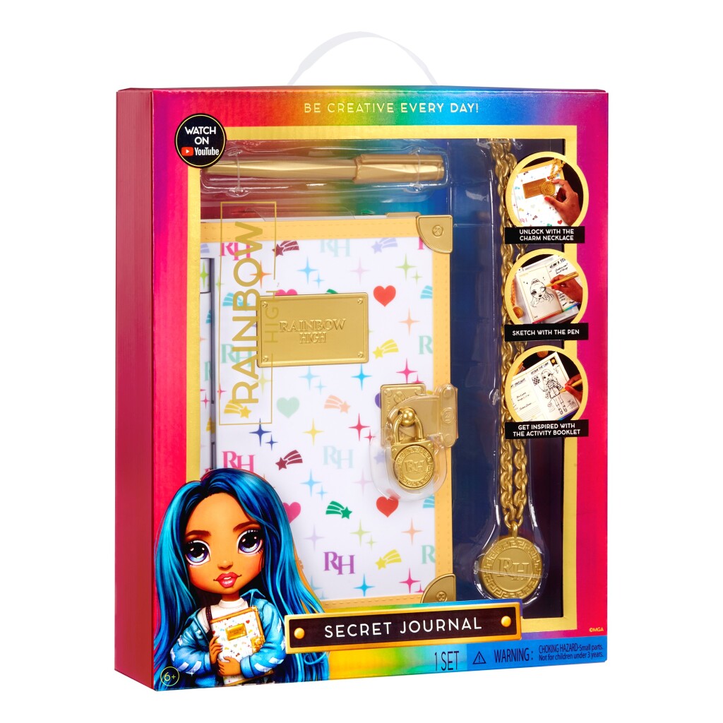 Rainbow High secret journal