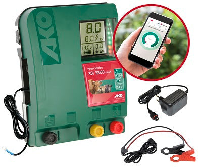 AKO Producten power station xdi 10000 smart 12v schrikdraad apparaat