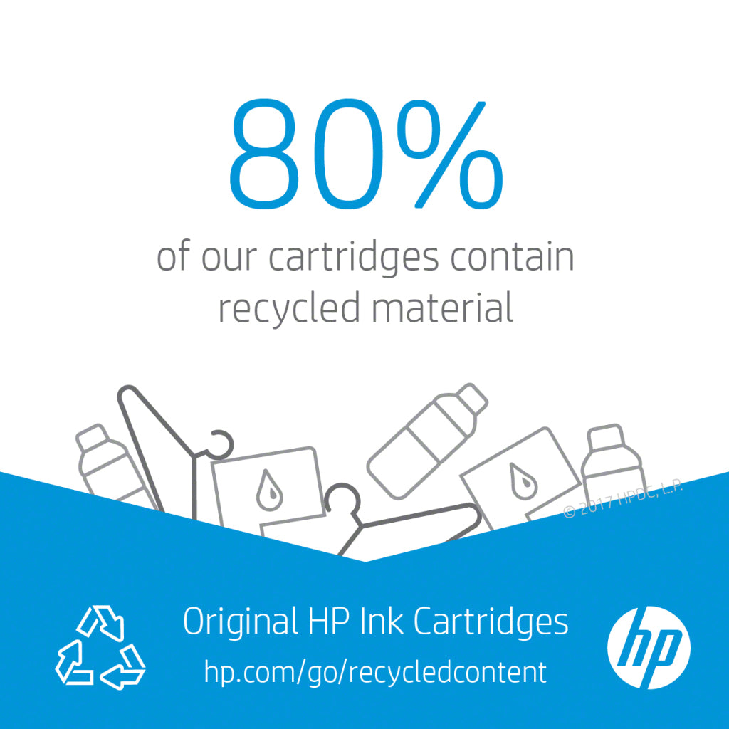 HP inktcartridge 304 zwart + 3 kleuren