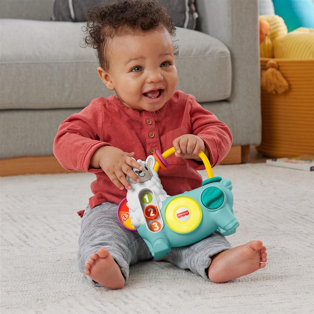 Fisher Price linkimals 123 activiteit lama + licht en geluid