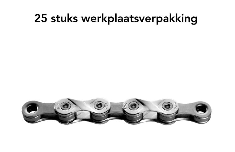 KMC ketting x9 116l +25 schakels zilver grijs (25st)