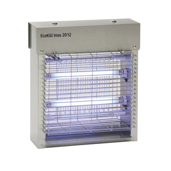 EcoKill Producten inox 2012 vliegenkast 2x6watt