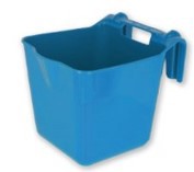 Abi Producten voerbak kunststof hangon royal blue 13l
