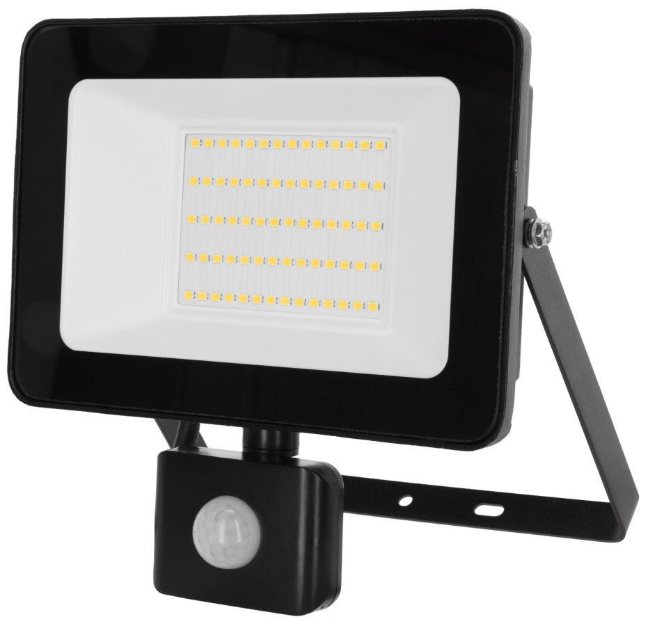 Producten led schijnwerper buiten 50w plus bew melder
