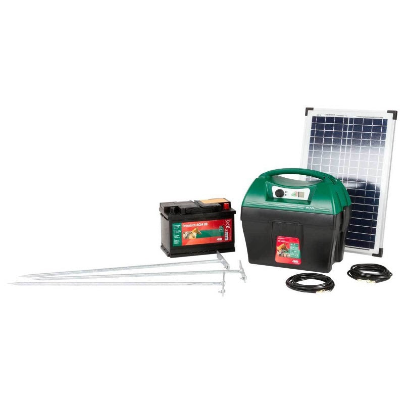 AKO Producten starterset mobil power ad 3000 digitaal plus zonnepaneel