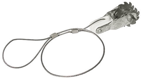 AKO Producten tandwiel draadspanner met isolator en bevestigingsdraad
