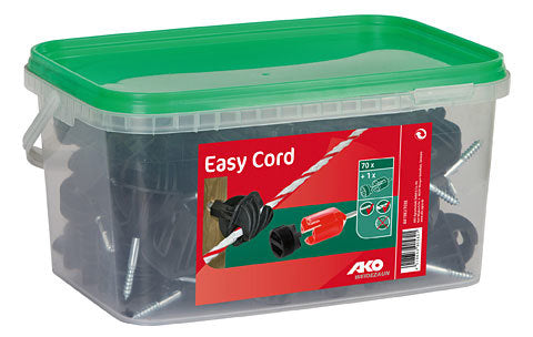 AKO Producten koordisolator easy cord inschroefbaar emmer 70 st plusbit