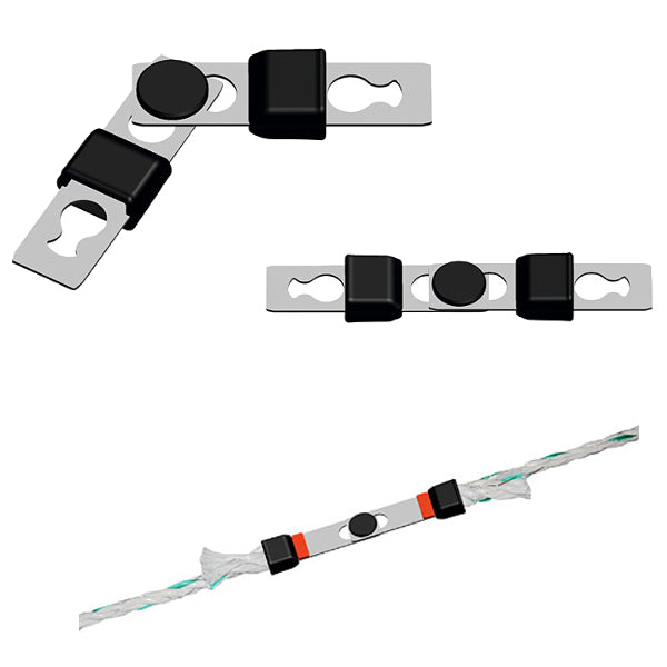 AKO Producten koordverbinder litzclip rvs 6mm safety link 6 stuks