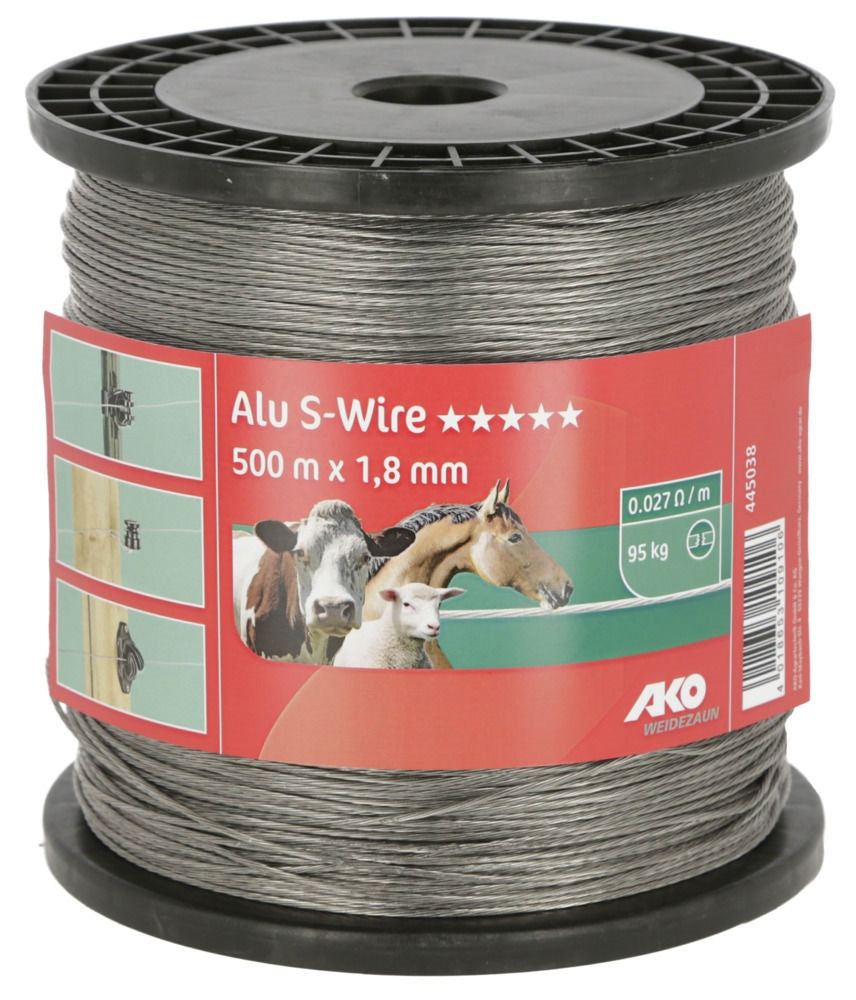 AKO Producten litzedraad aluminium 1 8mm 500m