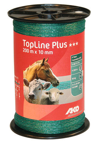 AKO Producten topline plus schriklint groen 1cm 200m