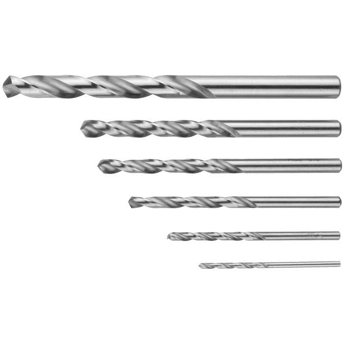 Connex Producten set staalboren 2 8mm 6dlg blauw
