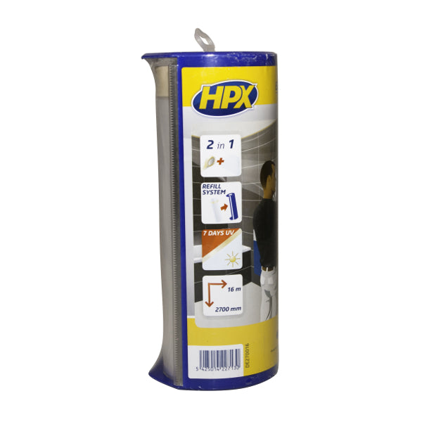 HPX Producten afdekfolie plus afplakband easy mask filmplus dispencer 270cmx16m