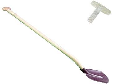 De Wit Producten schep drents model 12 gebogen 000 110cm t steel starstar