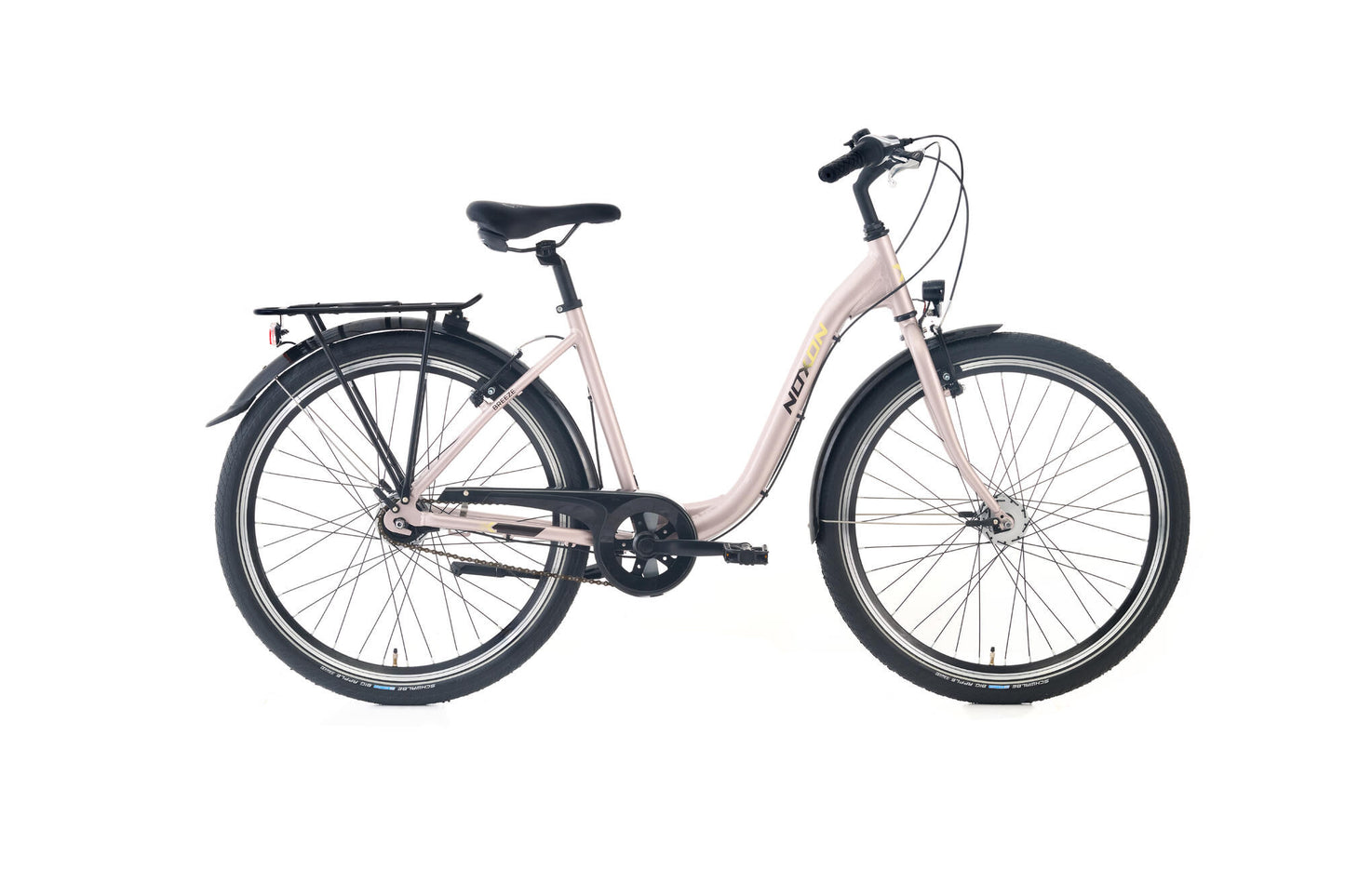 NOXON atb-jugendrad breeze nd (#1) bike breeze nd 26 38 wave 3sp mud grey