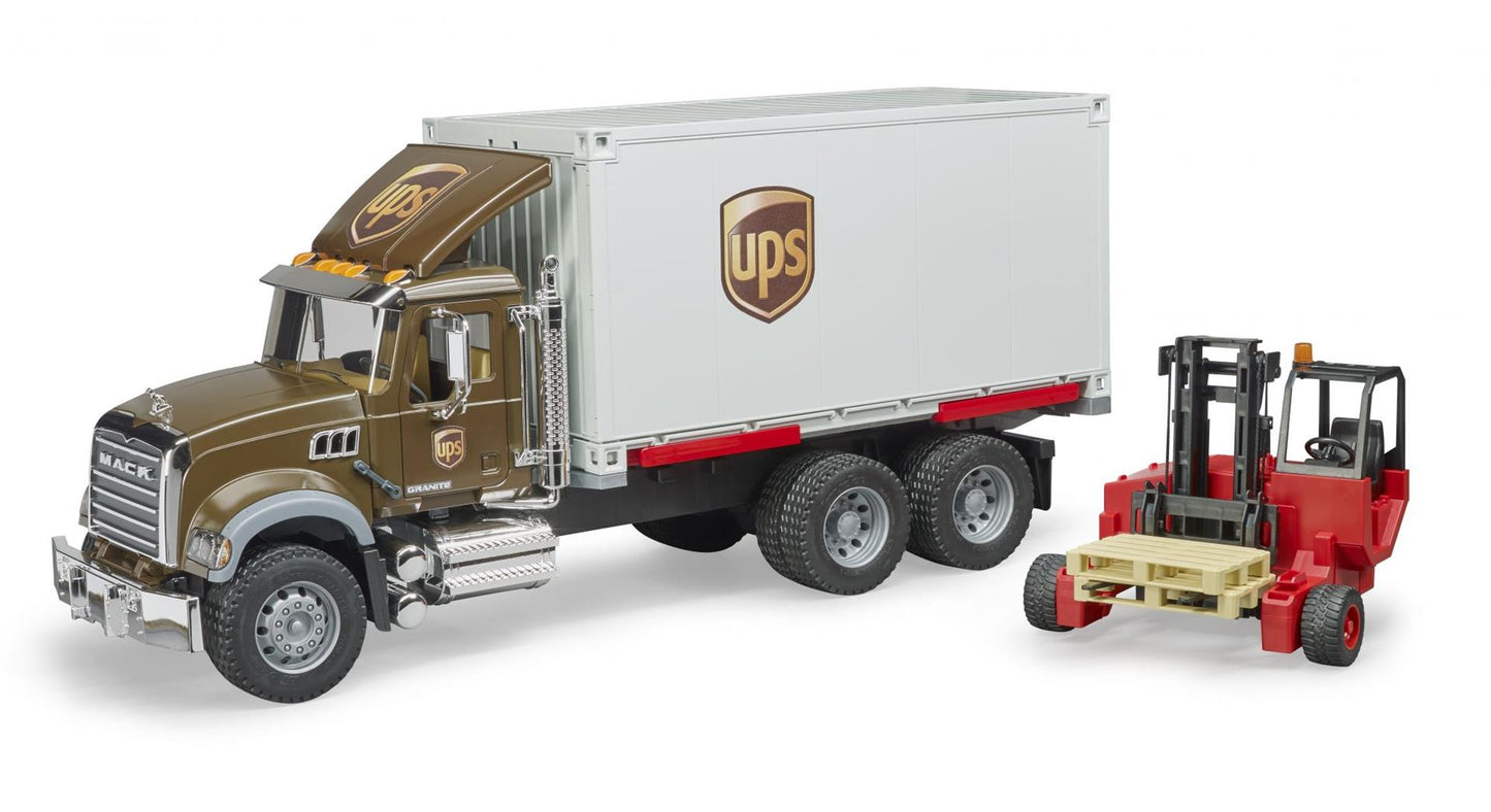 Bruder mack granite ups vrachtwagen