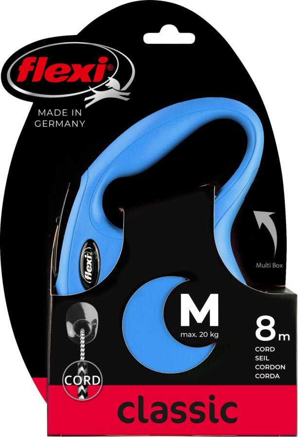 Producten flexi rollijn new classic koord blauw m8 meter tot 20kg