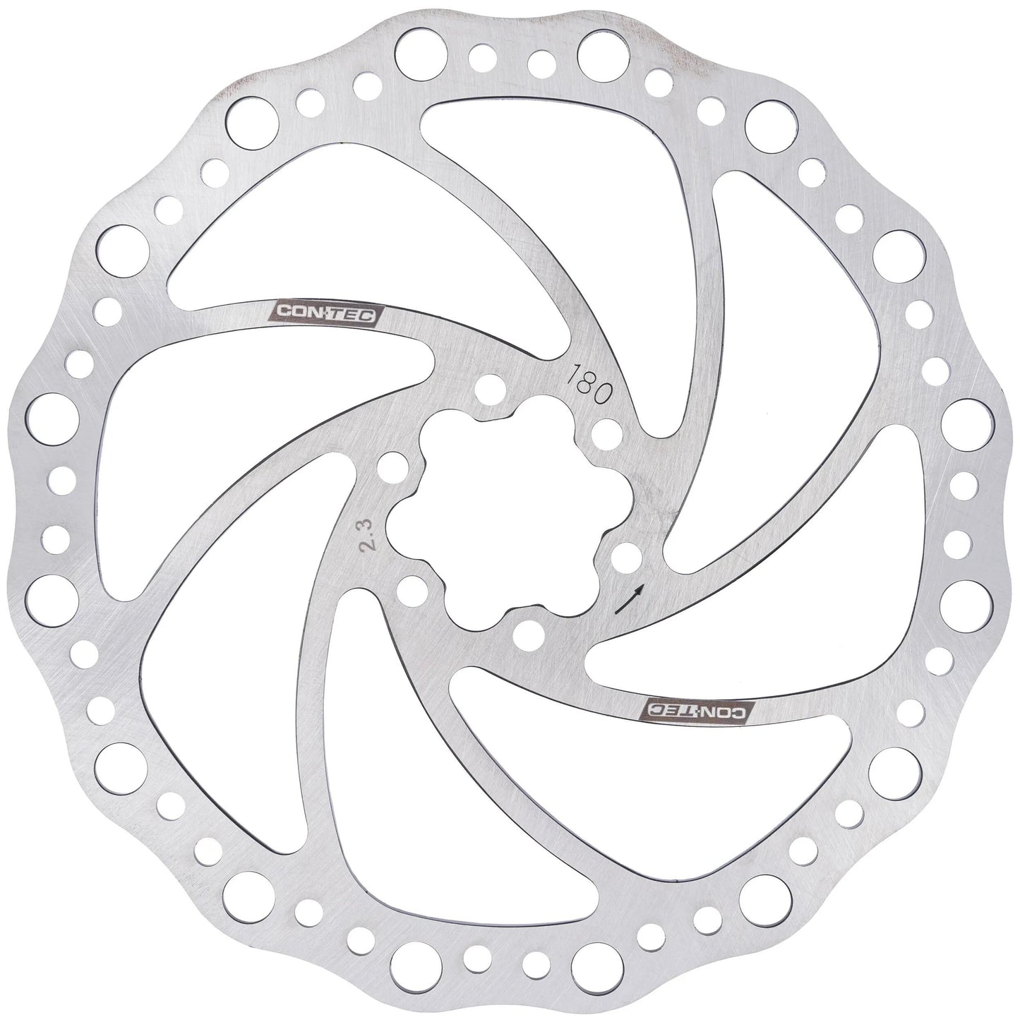 CONTEC bremsscheibe cdr-et ct disc br. rotor cdr-et 180mm x 2,3mm 6-loch