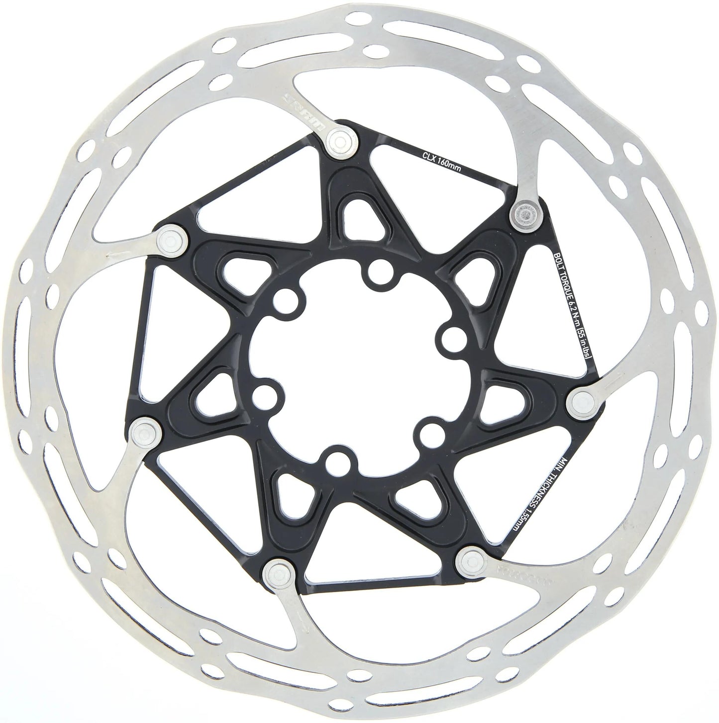 SRAM bremsscheibe centerline x rotor brake rotors center 160 mm steel rounded