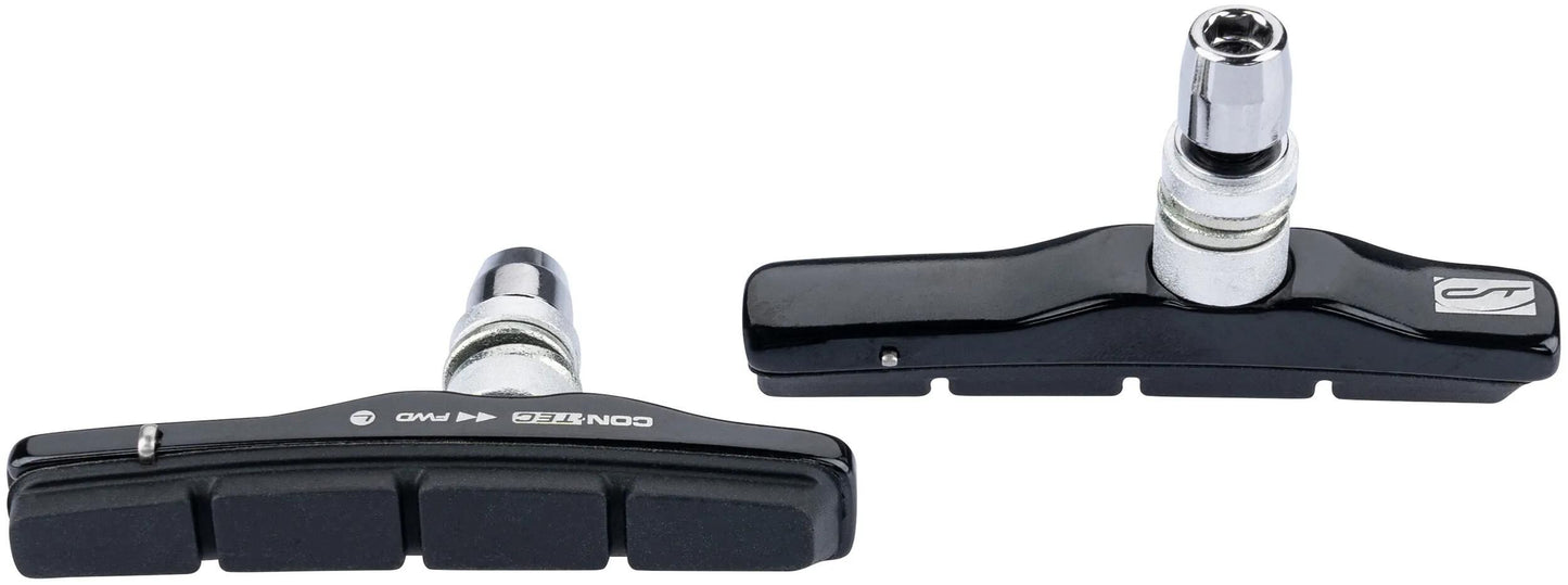CONTEC bremsschuh v-stop ct brake shoes cartr. v-stop v-brake black