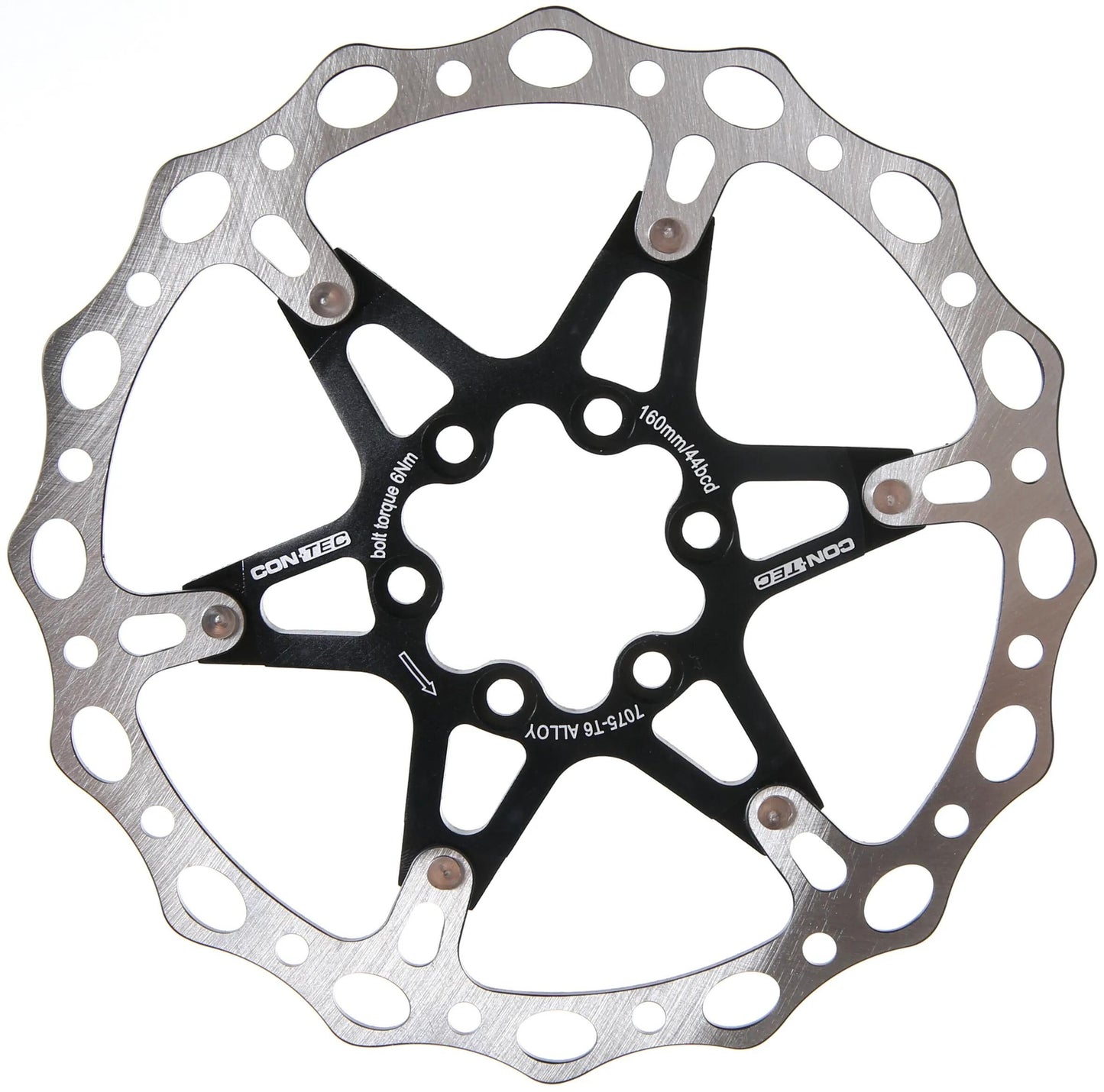 CONTEC bremsscheibe cdr-hd 2 ct disc br. rotor cdr-hd2 160 mm 2-parts 6-hole