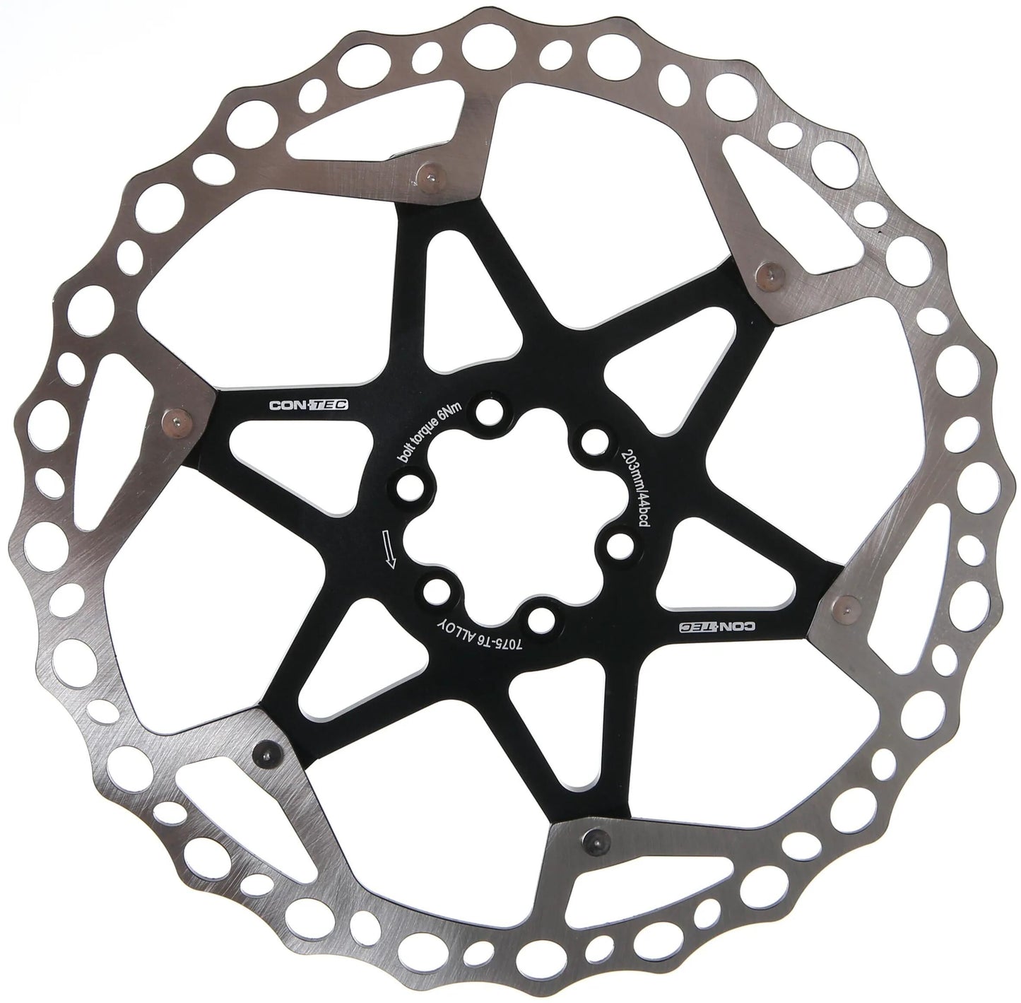 CONTEC bremsscheibe cdr-hd 2 ct disc br. rotor cdr-hd2 203 mm 2-parts 6-hole