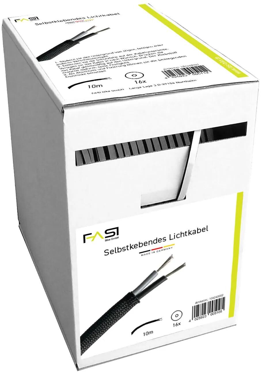 FASI lichtkabel light cable 2.0 self-adhesive,10m roll