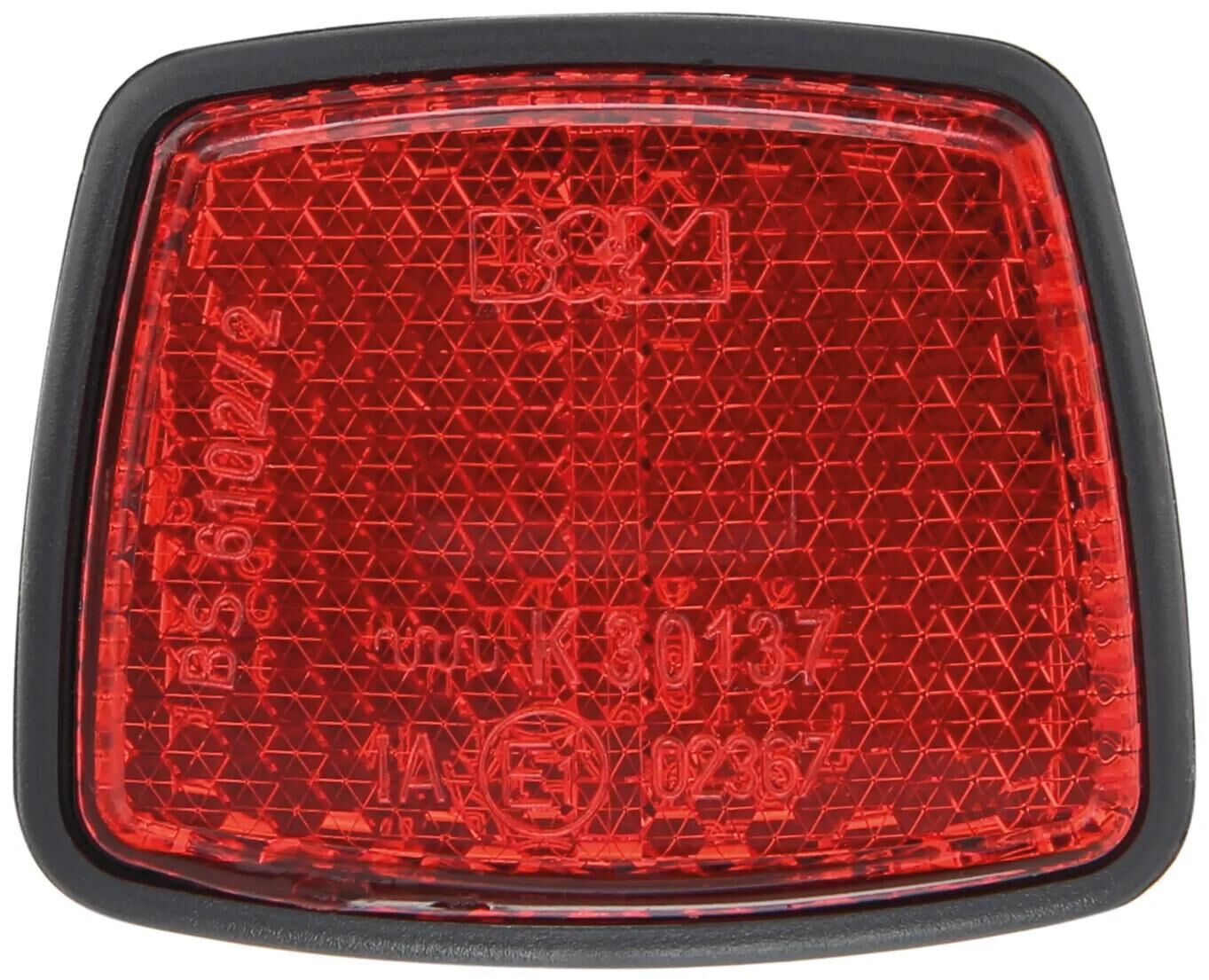 Busch + Müller Reflector b m heck spatbord rood