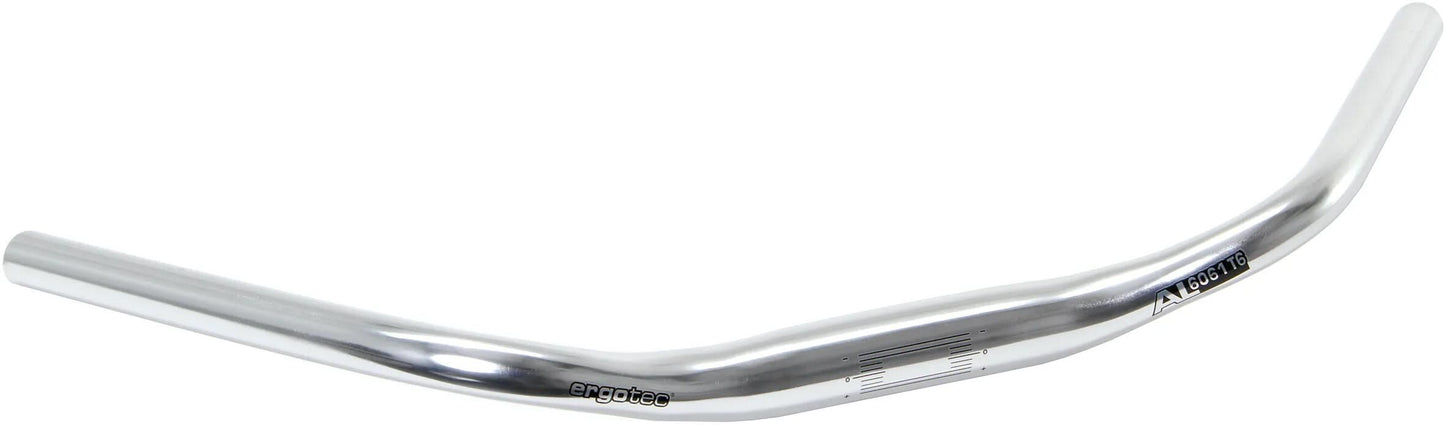 Ergotec lenker handlebar 31,8x590mm silver