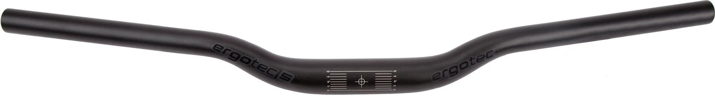 Ergotec stuur ergo xl 31,8 680mm mat zwart