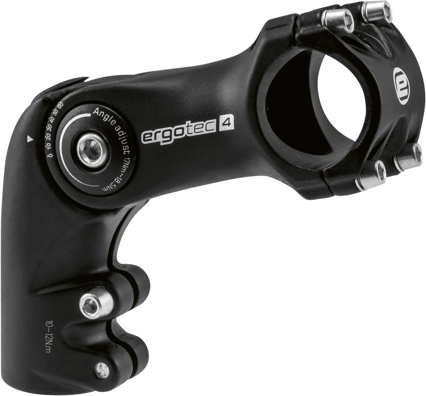 Voorbouw Verstelbaar Ergotec Octopus A-Head 50 25.4 Zwart