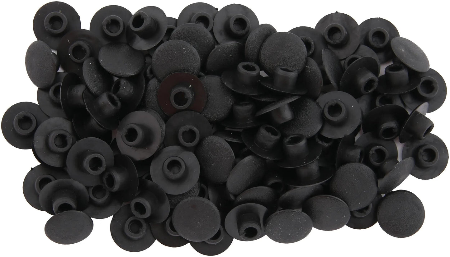 Fix-Nippel abdeckstopfen cover plugs 6mm hex socket 100pcs.