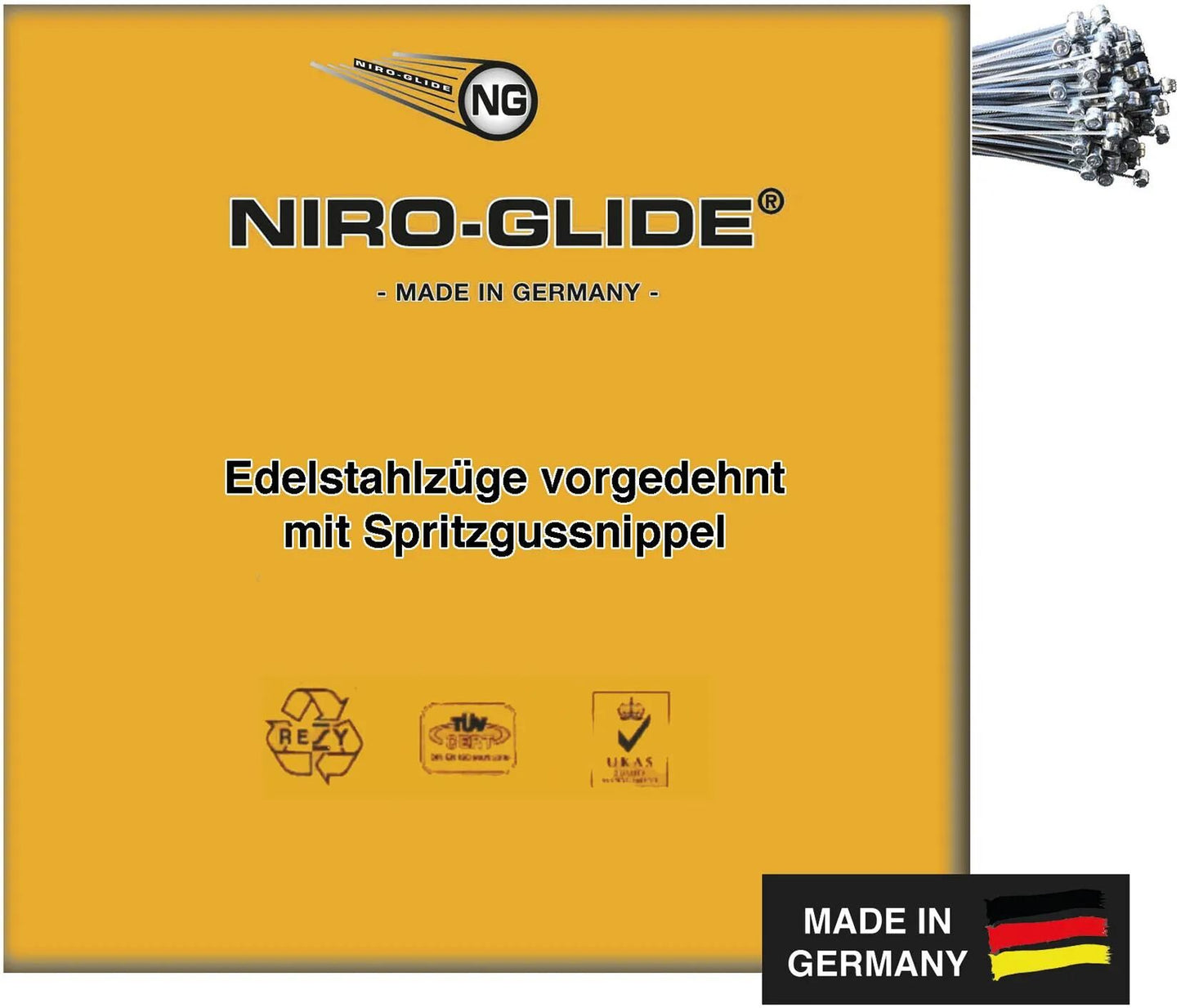 NIRO-GLIDE bremsinnenzug br.inner cable 2050mm 50 pcs.