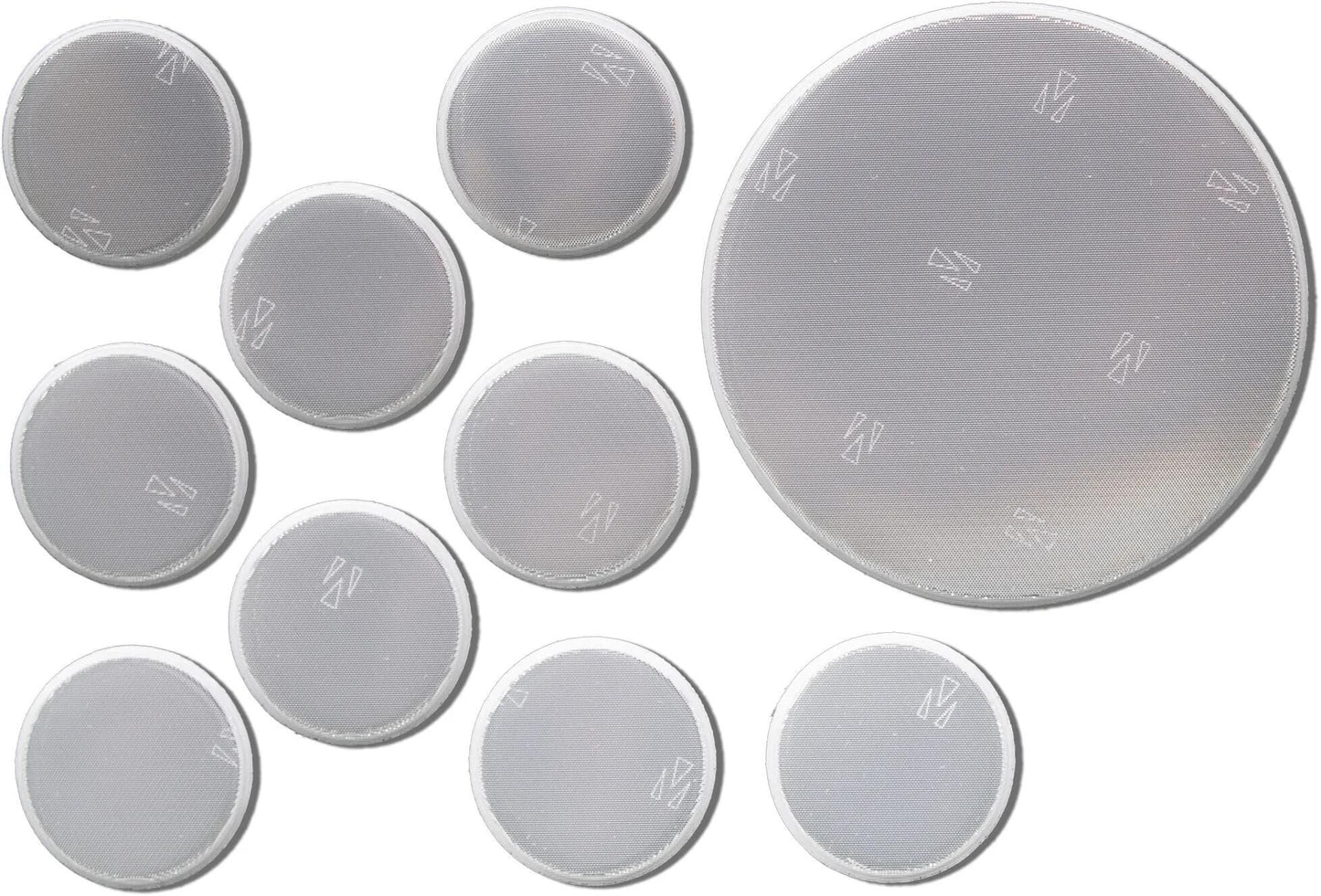 4-ACT reflexaufkleber refl.sticket circles 9pcs.