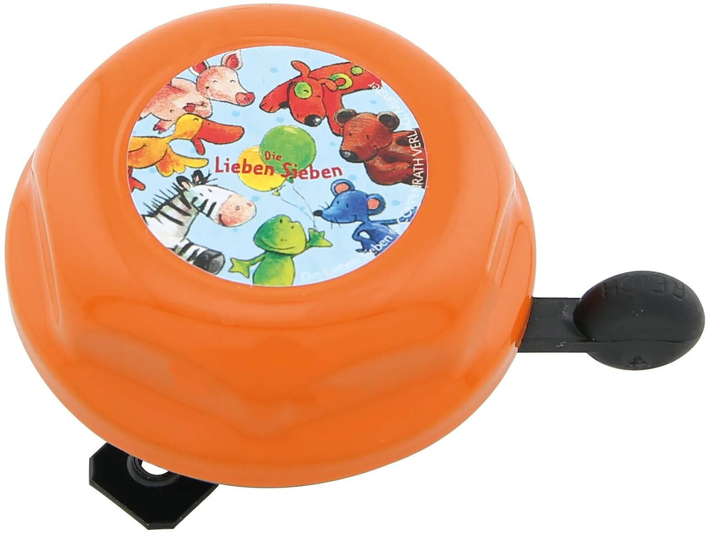 BIKE FASHION kinderglocke bell die lieben sieben orange