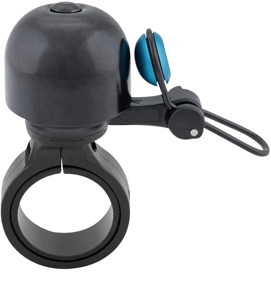 CONTEC klingel diamond bing ct mini bell diamond bing, black blue, 22.2 mm