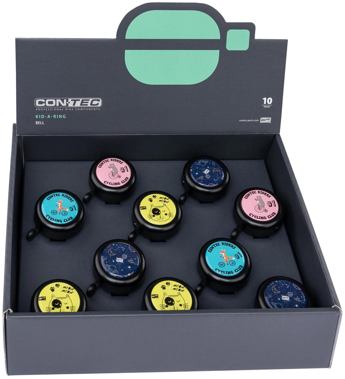 CONTEC kinderglocke kid-a-ring ct bell kid-a-ring display a 10 pcs