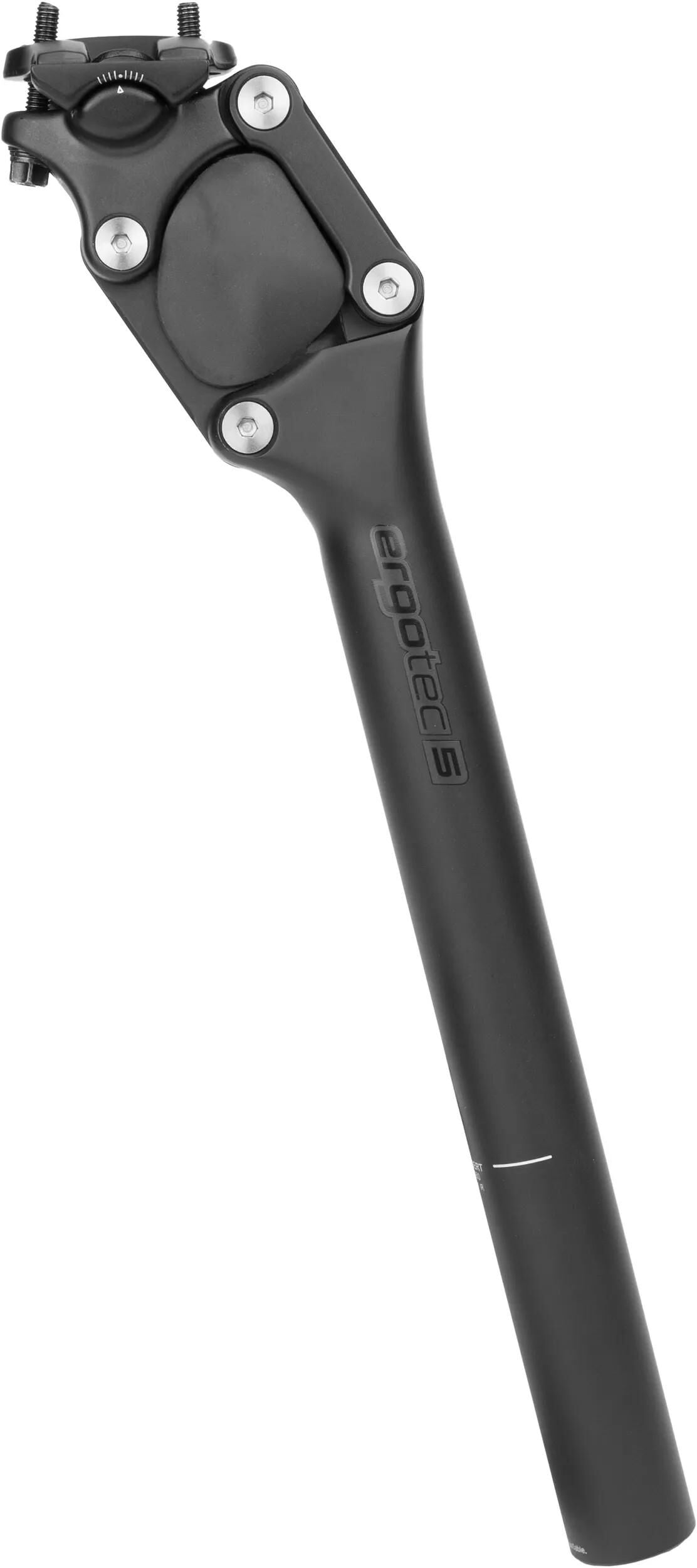 Ergotec verende zadelpen pm-705n 30,9 350mm zwart