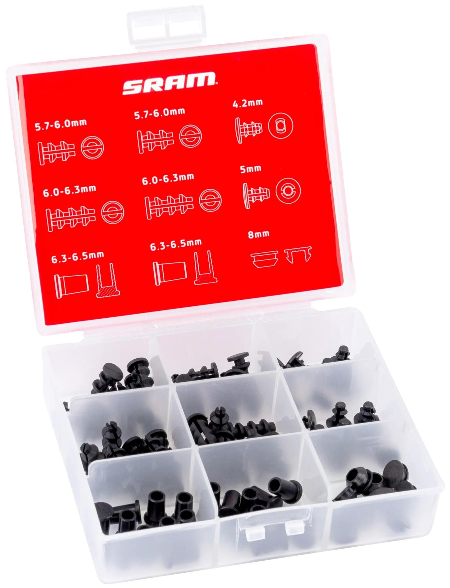 SRAM blindstopfen blind plugs box 4,2-8mm