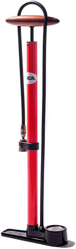 SILCA standpumpe pista floor pump pista red