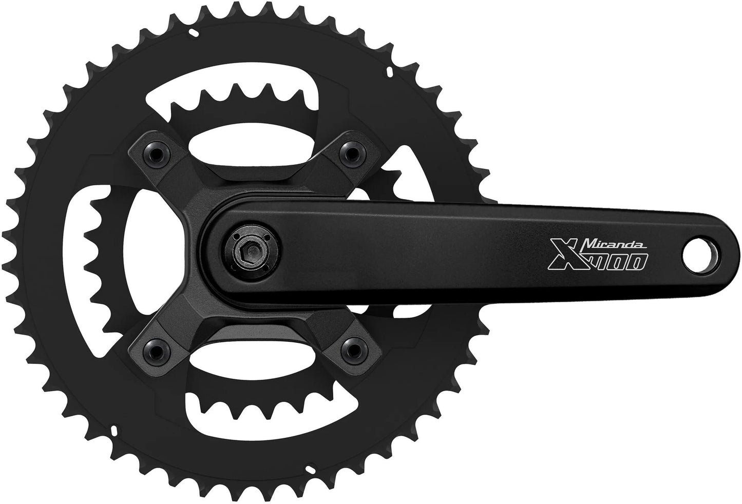 MIRANDA kettenradgarnitur xmod 2 gravel crankset xmod 2 gravel 30 46t 175mm