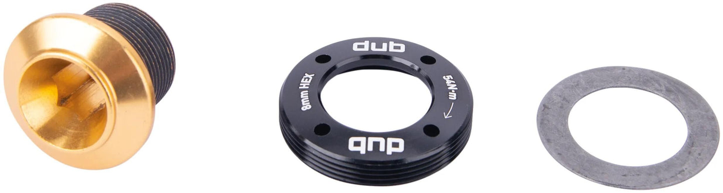 SRAM kurbelschraube crank bolt alu gold