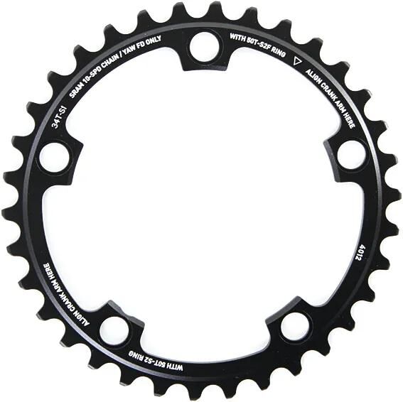 SRAM kettenblatt road double chain ring roaddoub. 34t 110mm