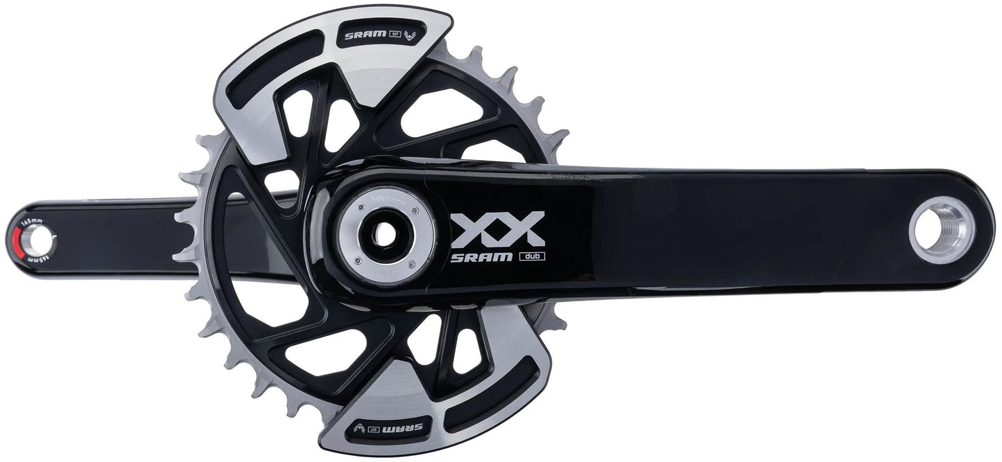 SRAM kettenradgarnitur xx eagle transmission crankset xx eagle tr. 165mm
